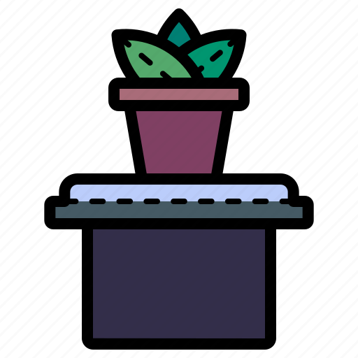 Pot tree, gardening, pot plant, planting, leaf icon - Download on Iconfinder