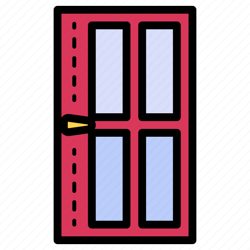Household, furniture, door, entrance, exit icon - Download on Iconfinder