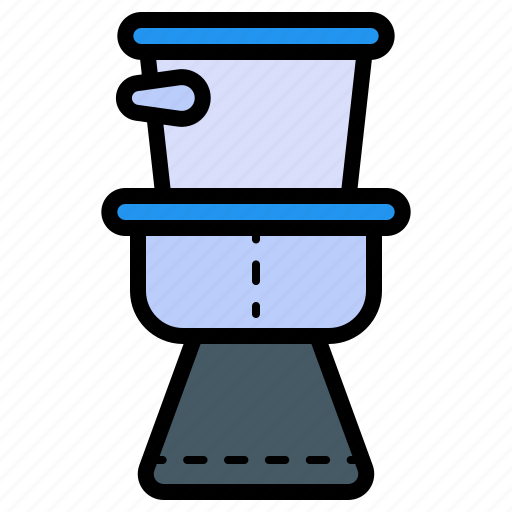 Toilet seat, toilet, wc, restroom, sanitary icon - Download on Iconfinder