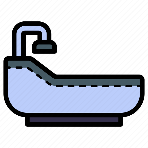 Wash, hygiene, bathroom, jacuzzi, bathtub icon - Download on Iconfinder