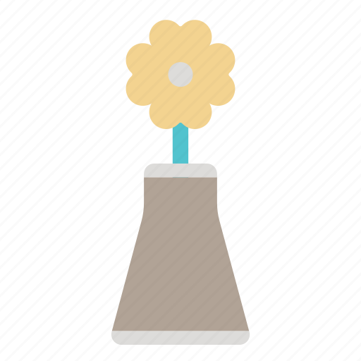 Decoration, flower, petals, plant, pot, table, vase icon - Download on Iconfinder