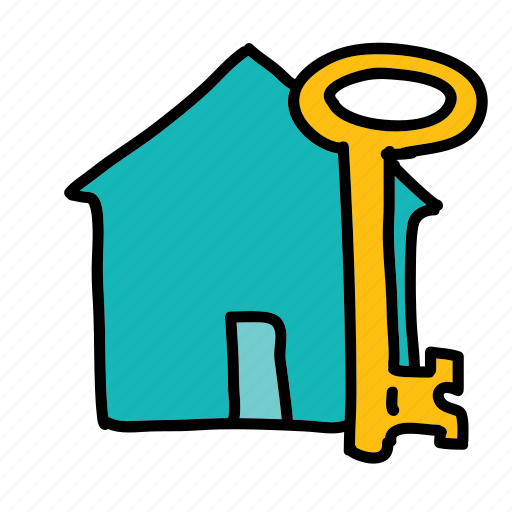 Furniture, home, house, key icon - Download on Iconfinder