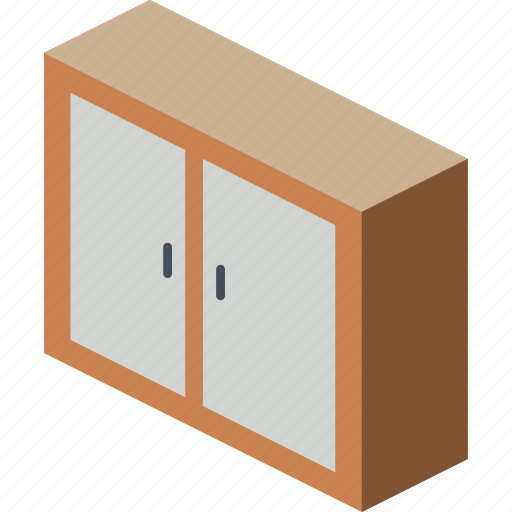 Cabinet, furniture, household, iso, kitchen icon - Download on Iconfinder