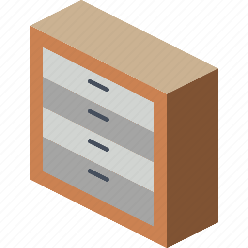 Bedroom, drawers, furniture, household, iso icon - Download on Iconfinder