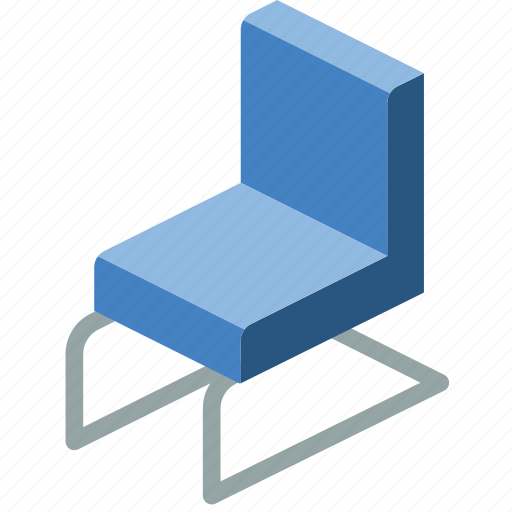 Chair, furniture, household, iso, office icon - Download on Iconfinder