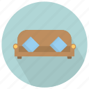 couch, furniture, interior, sofa