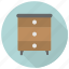 drawer, furniture, interior, side, table 