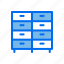 chest, cabinet, furniture, interior 