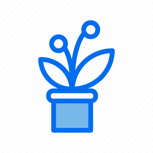 Flower, pot, plant, decoration icon - Download on Iconfinder