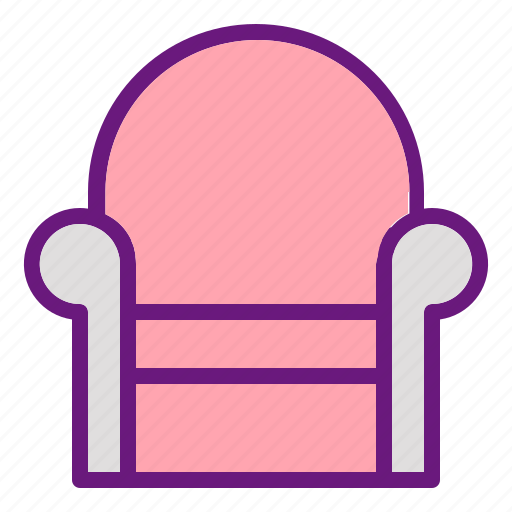 Chair, furniture, households, interior, room, sofa icon - Download on Iconfinder