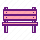bench, chair, furniture, households, interior, room