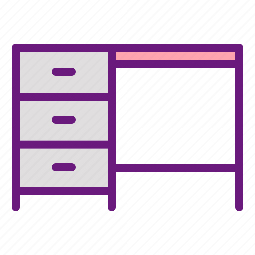 Desk, furniture, households, interior, room icon - Download on Iconfinder