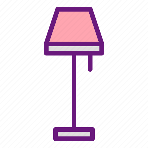 Furniture, households, interior, lamp, room icon - Download on Iconfinder