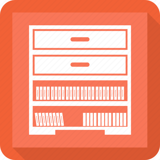 Book, cabinet, cupboard, furniture, interior icon - Download on Iconfinder