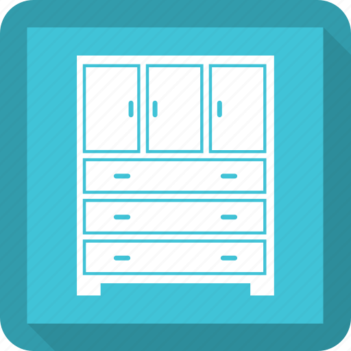 Almirah, furniture, wardrobe icon - Download on Iconfinder