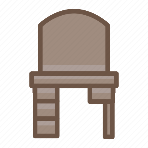 Chair, dresser, furniture, home, interior, room, table icon - Download on Iconfinder