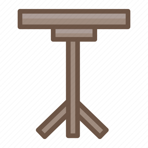 Armchair, chair, desk, furniture, interior, office, table icon - Download on Iconfinder