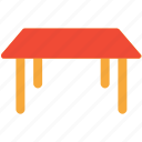 furniture, interior, simple table, table