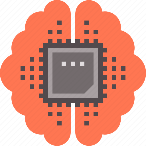 Ai, artificial, brain, mind, power, processing icon - Download on Iconfinder