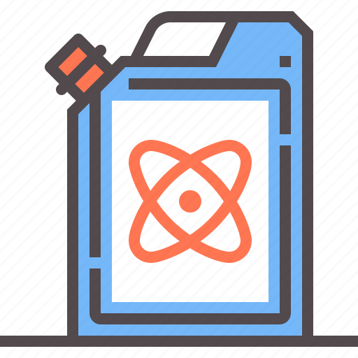 Atomic, canister, energy, fuel, nuclear icon - Download on Iconfinder