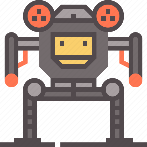 Battletech, future, military, robot, robotics, technology icon - Download on Iconfinder