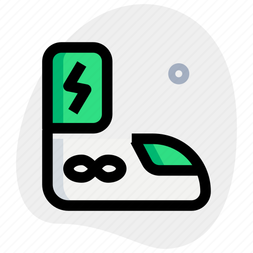 Hyperloop, train, power, energy icon - Download on Iconfinder