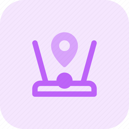 Location, hologram, pin icon - Download on Iconfinder