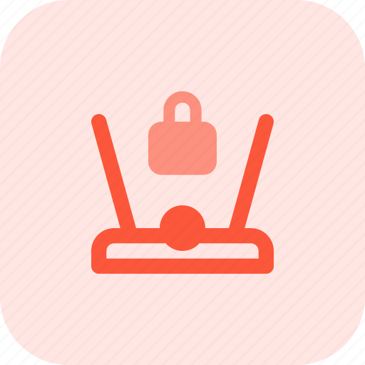 Lock, hologram, padlock, safety icon - Download on Iconfinder