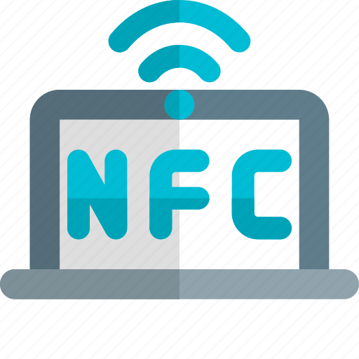 Laptop, nfc, signal icon - Download on Iconfinder