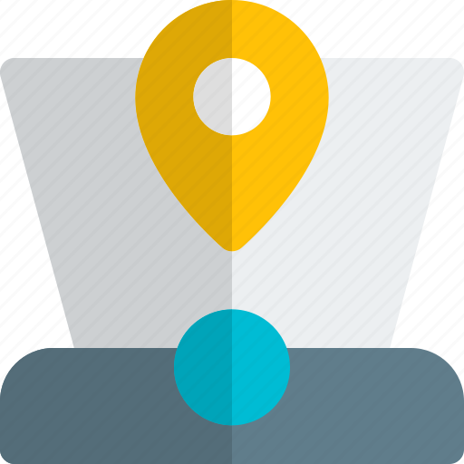 Location, hologram, pin icon - Download on Iconfinder