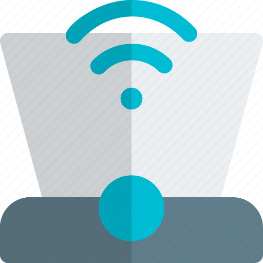 Wireless, hologram, network icon - Download on Iconfinder