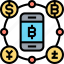 cryptocurrency, money, exchange, smartphone, trading 