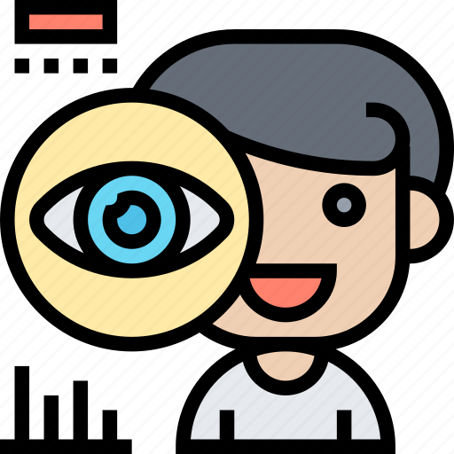 Eye, controlled, technology, bionic, futuristic icon - Download on Iconfinder