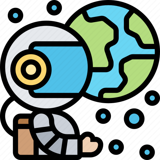 Space, tourism, astronaut, planet, expedition icon - Download on Iconfinder