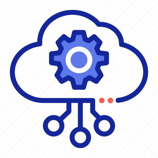 Cloud computing, cloud data, hosting, networking icon - Download on Iconfinder