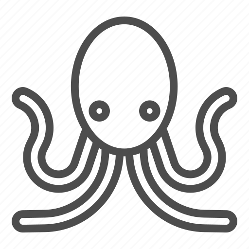 Octopus, animal, underwater, ocean, wild, palpus, tentacle icon - Download on Iconfinder