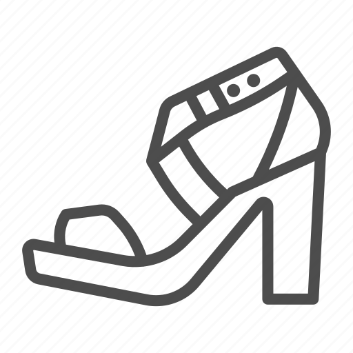 High, footwear, sandal, shoes, belt icon - Download on Iconfinder