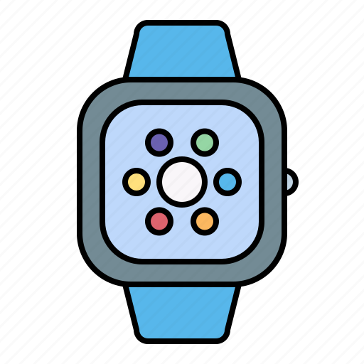 Watch, smart, gadget, square icon - Download on Iconfinder
