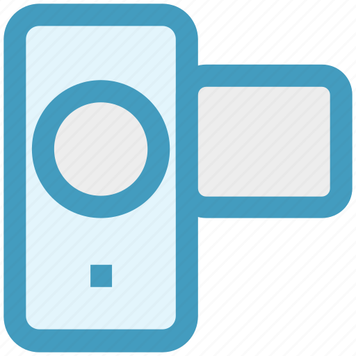 Camcorder, camera, film, handycam, movie, video recording icon - Download on Iconfinder
