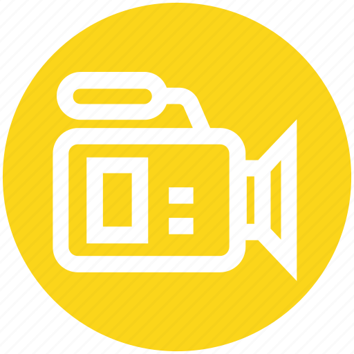 Camcorder, camera, film, movie, record, video camera icon - Download on Iconfinder