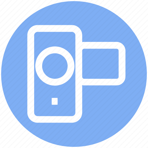 Camcorder, camera, film, handycam, movie, video recording icon - Download on Iconfinder