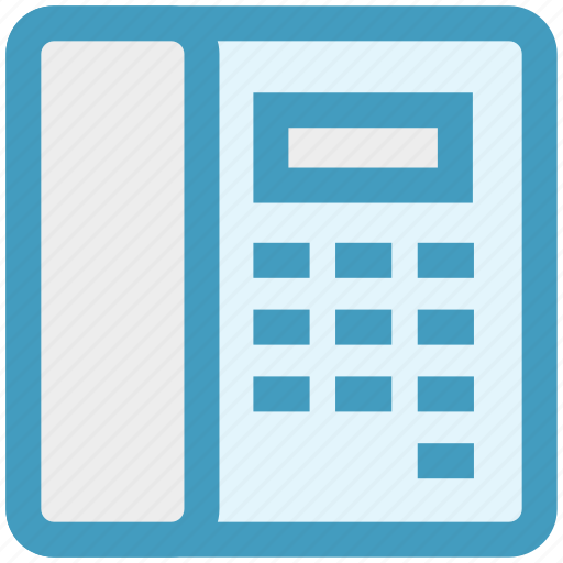 Call, connection, landline, office, phone, telephone icon - Download on Iconfinder