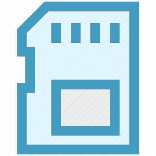 Card, memory, memory card, micro sd, sd, sd card icon - Download on Iconfinder