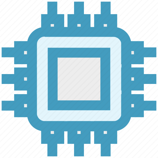 Chip, chipset, computer, computer hardware, cpu, microchip, processor icon - Download on Iconfinder