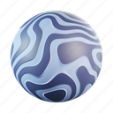 mercury, planet, astronomy, science, space, 3d icon