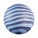 jupiter, planet, science, space, astronomy, 3d icon