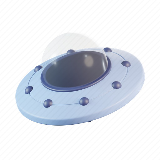 Ufo, alien, spaceship, astronomy, abduction, 3d icon icon - Download on Iconfinder