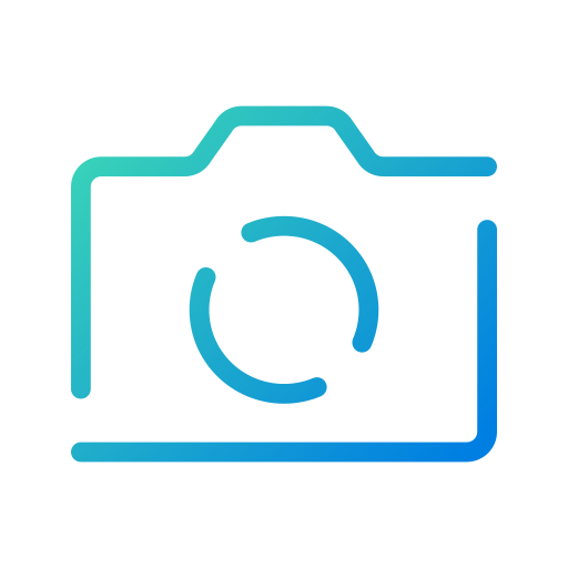 App, camera, lens, mobile, open line, photography, shot icon - Free download