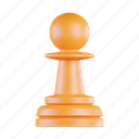 chess, pawn, strategy, piece 
