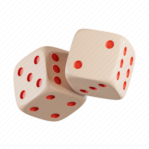Dice, chance, domino, gamble, cube 3D illustration - Download on Iconfinder